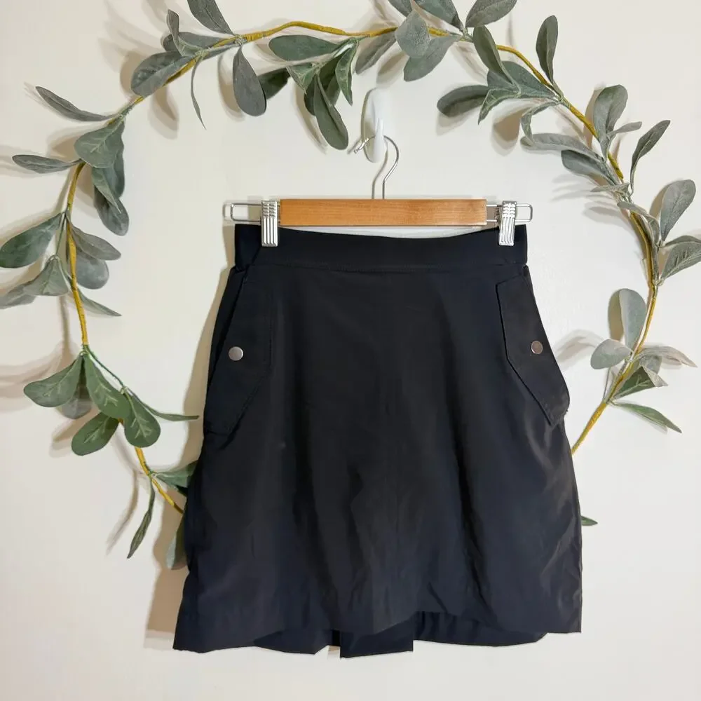 Athleta Black Skort
